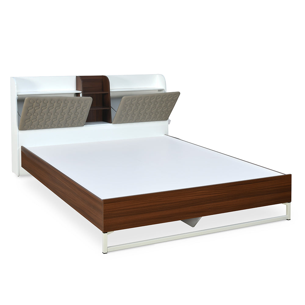 Alps Meta Bed (Walnut)