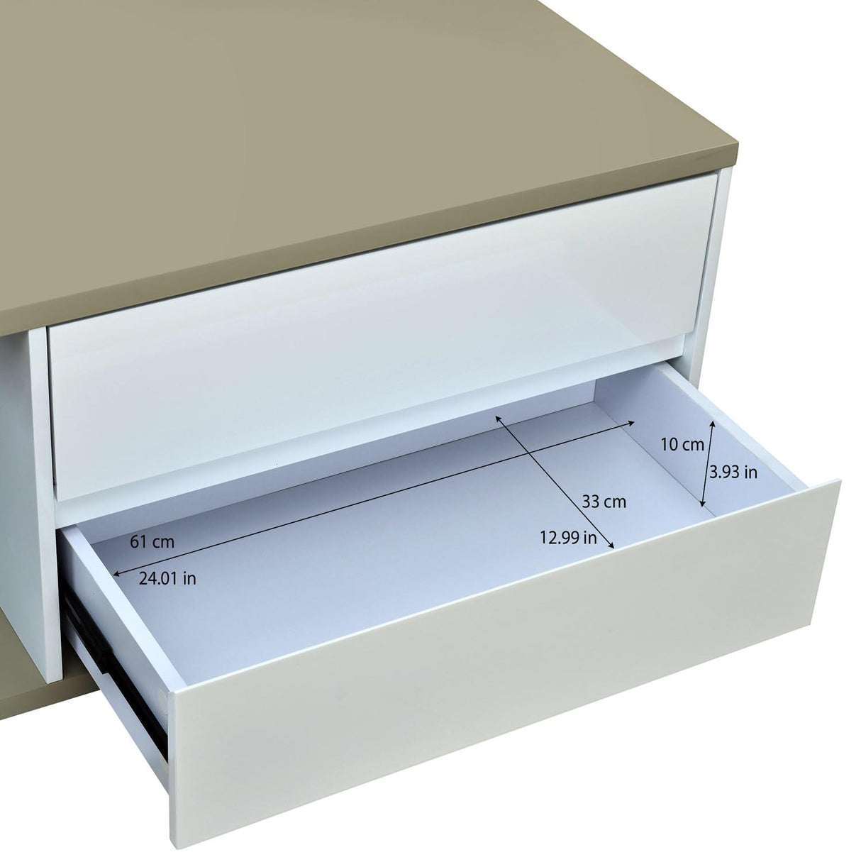 Cassini Center Table (White)