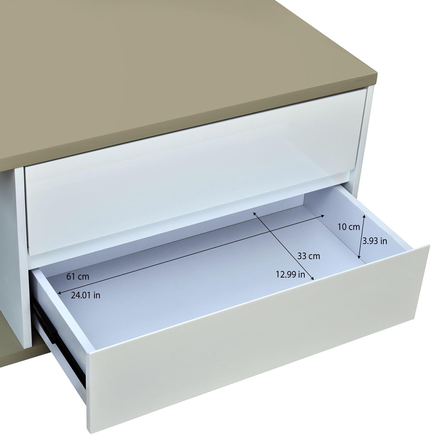 Cassini Center Table (White)