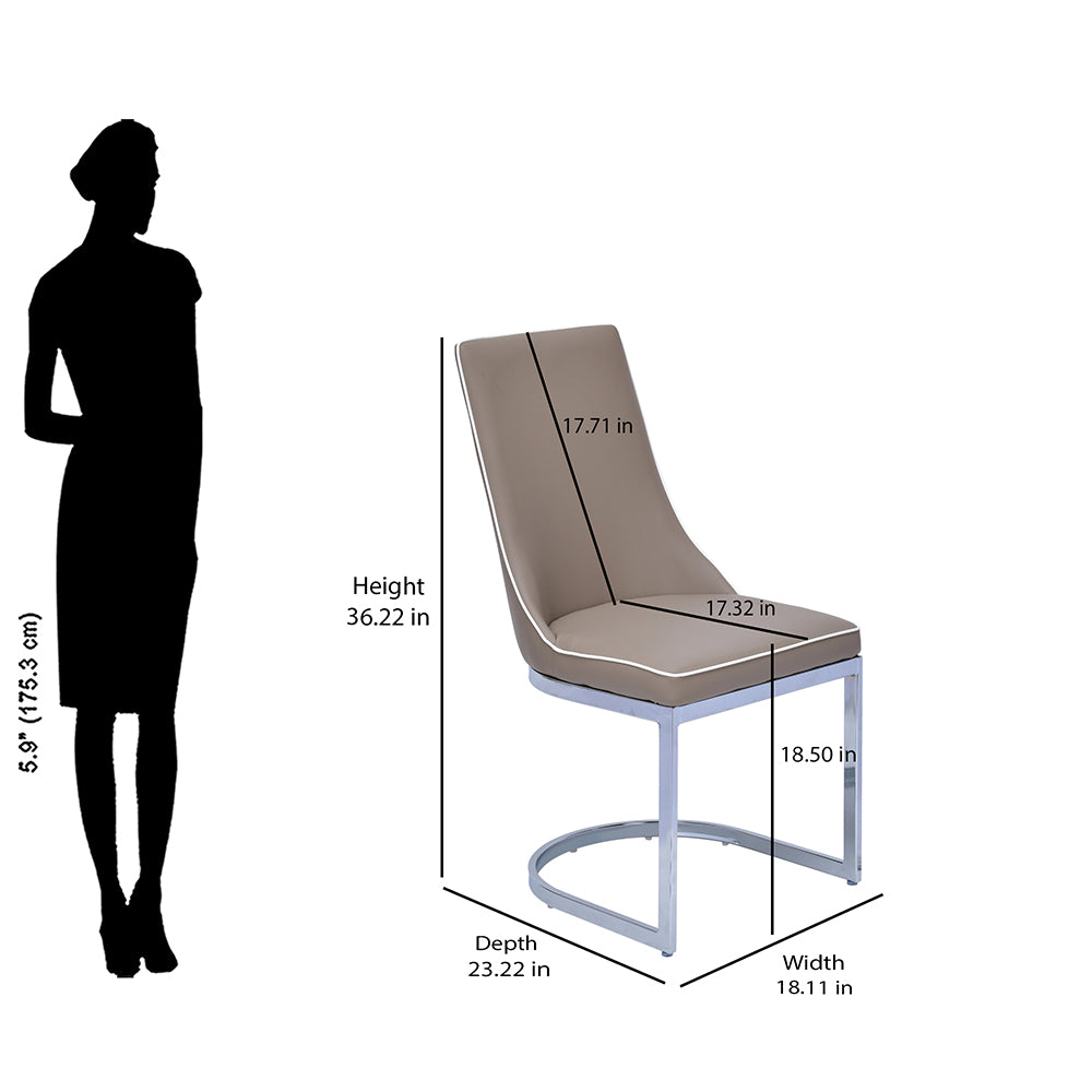 Wilbur Dining Chair (Beige)