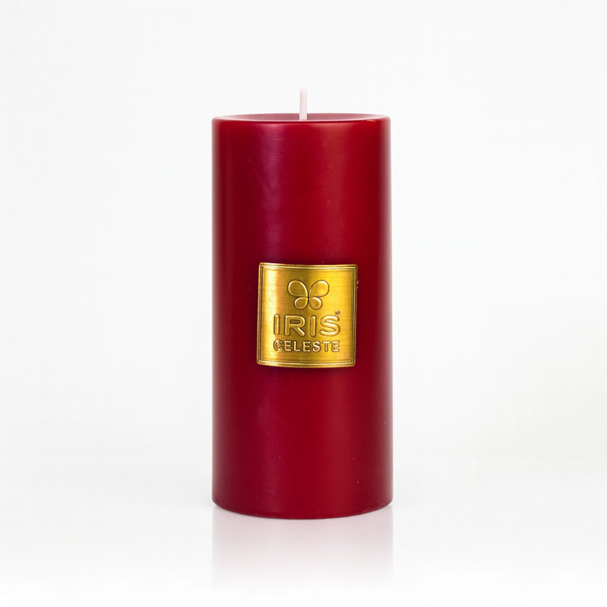 Iris Celeste Pillar Candle- Rose Gold, 2.8 X 6 Inch