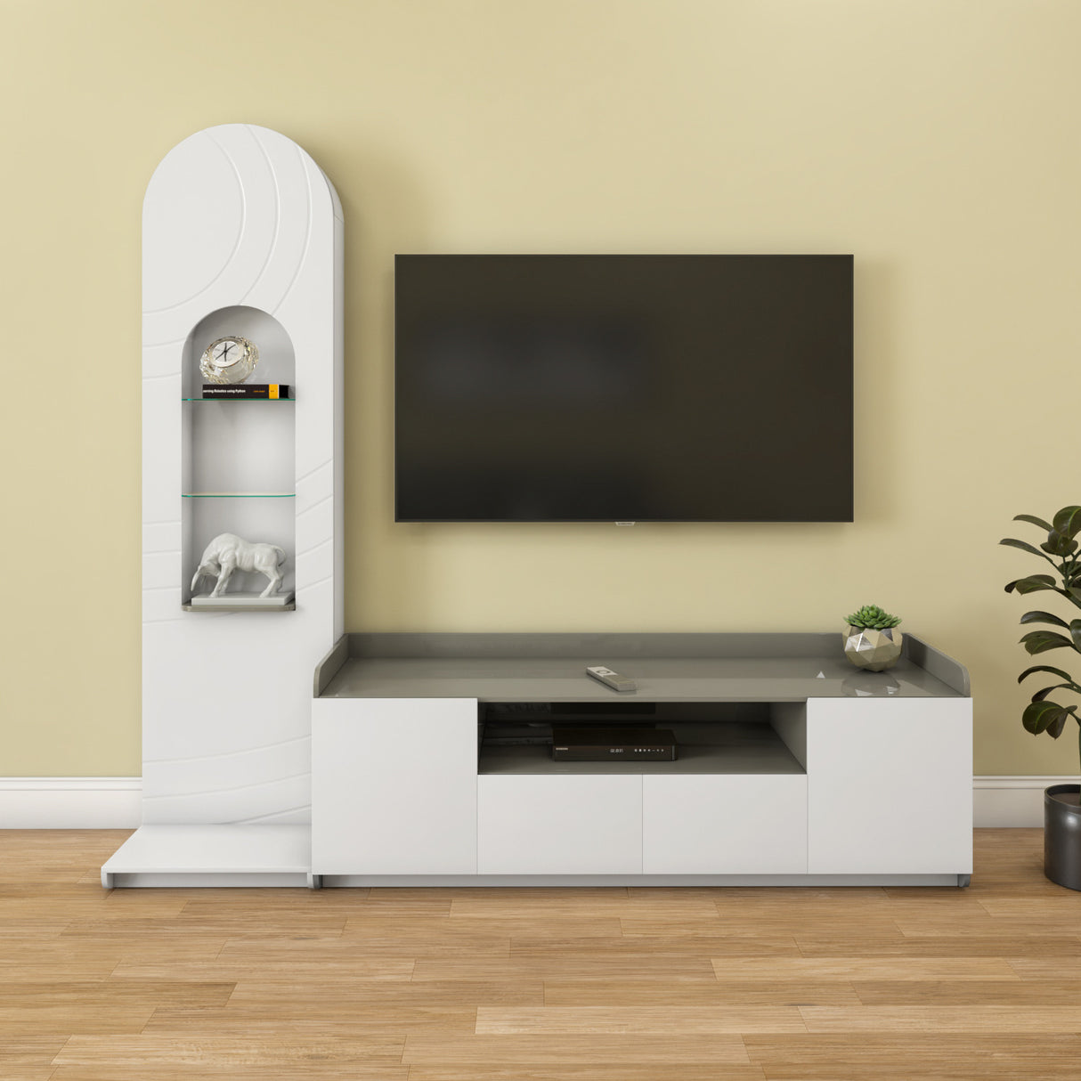Cassini Wall Unit (White)