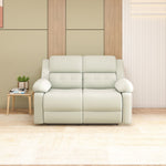 Derik 2 Seater Manual Recliner Sofa- Beige