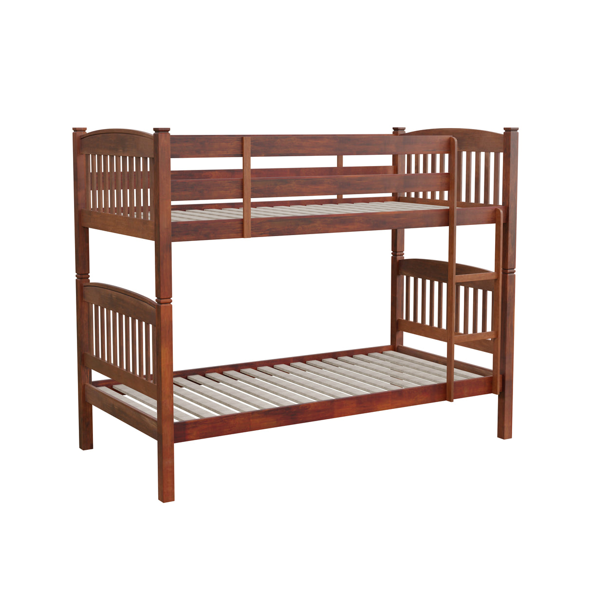 Dom Solid Wood Bunk Bed- Cappuccino