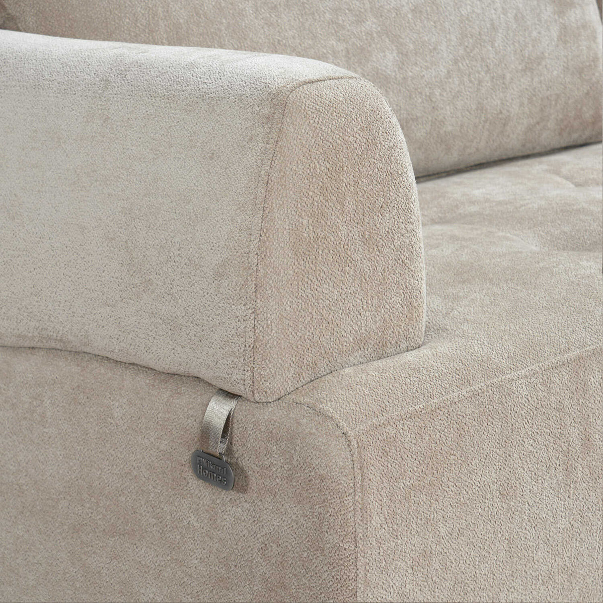 Renzo 3 Seater Sofa- Almond Beige