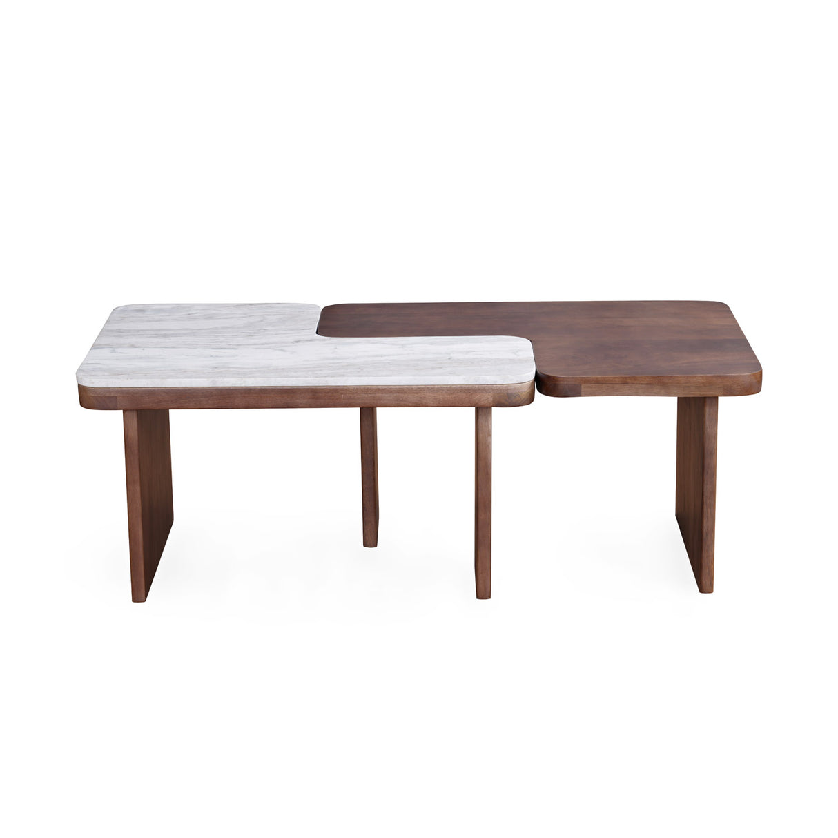 Strata Center Table- Walnut