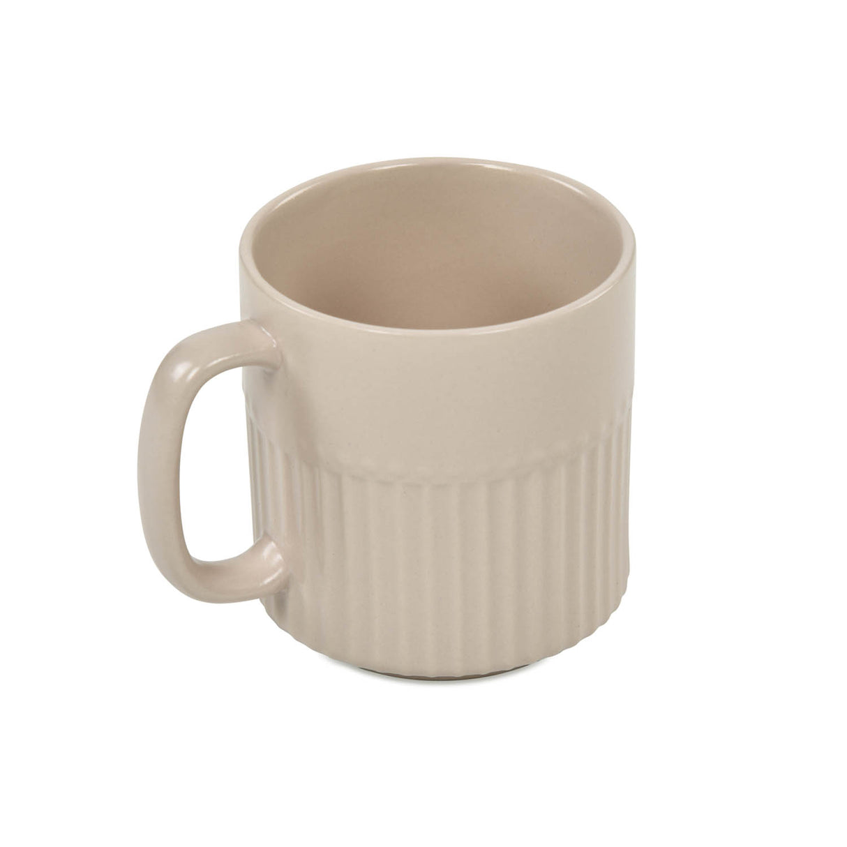 Porcelain Coffee Mug Set of 6- Ivory Matt
