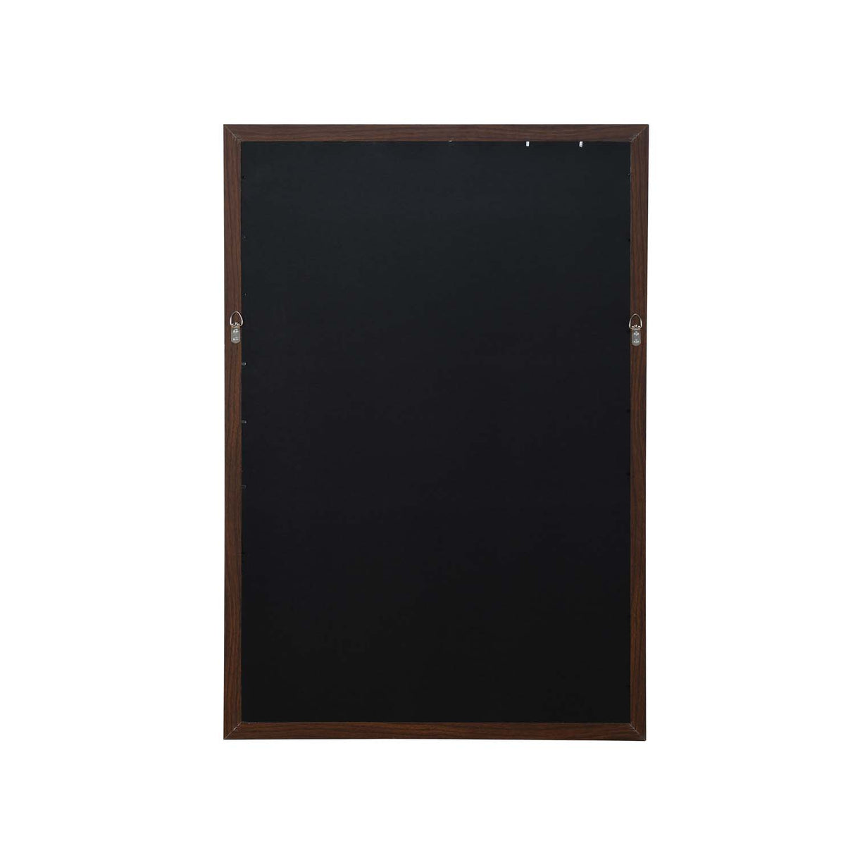 Rectangular MDF Wall Mirror- Brown