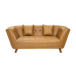 Tuscany 2 Seater Sofa (Mustard)
