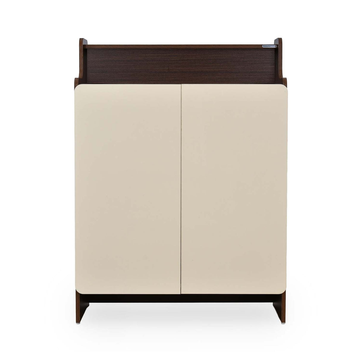 Benny 2 Door Shoe Cabinet- Legno Oak Dark & Ivory