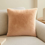 Filled Polyester Cushion- Brown