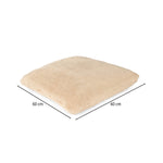 Filled Polyester Cushion- Beige