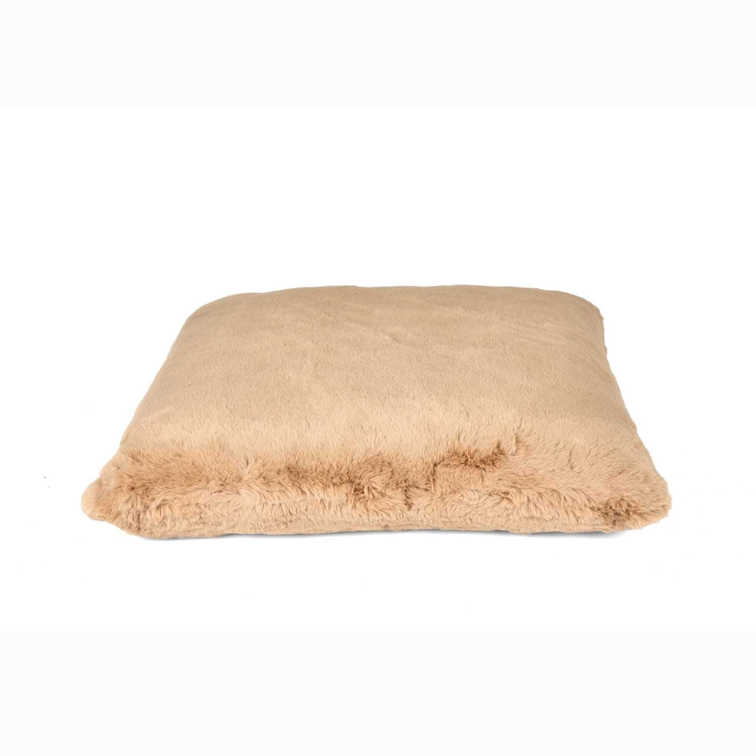 Filled Polyester Cushion- Brown