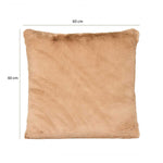 Filled Polyester Cushion- Brown