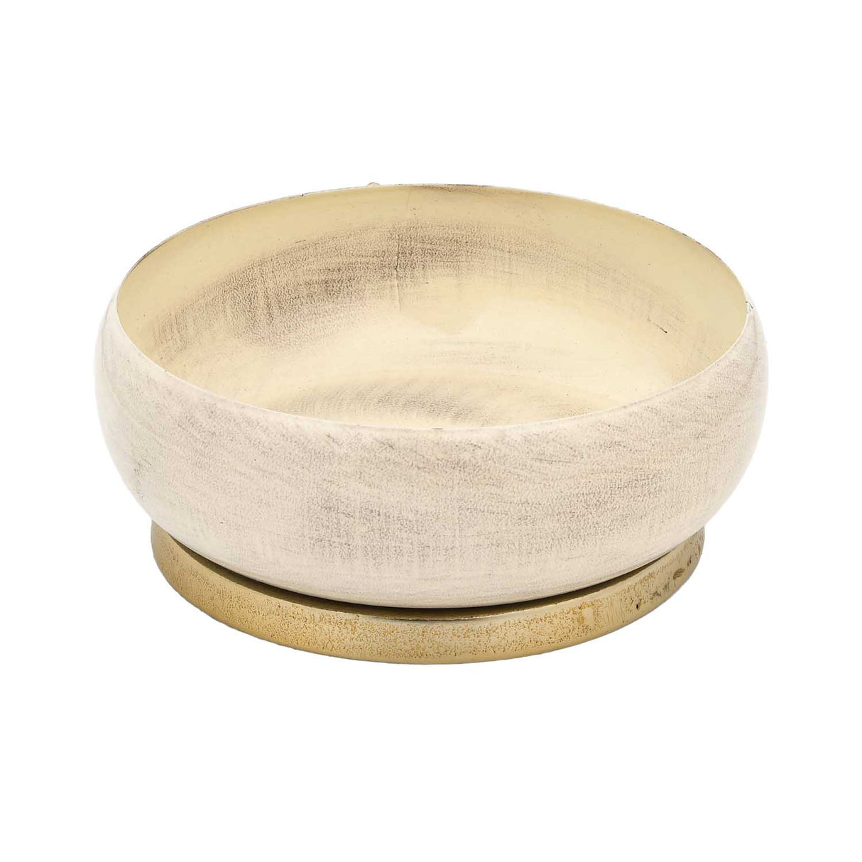 Decorative Urli with Golden Branch- Gold