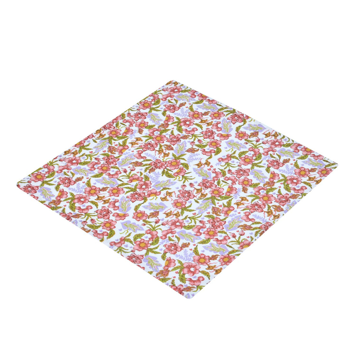 Floral Cotton Napkin Set of 4- Multicolor
