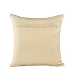 Multi Lotus Pattern Fabric Cushion Cover- Off-white