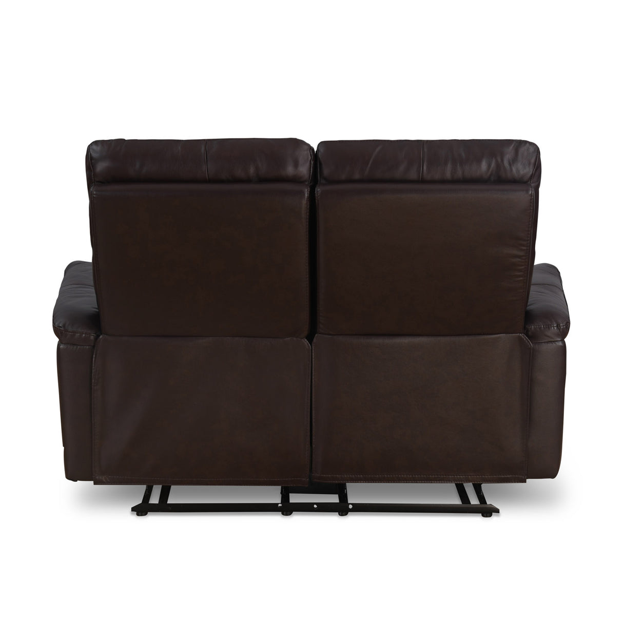 Brandon 2 Seater Manual Recliner (Dark Brown)