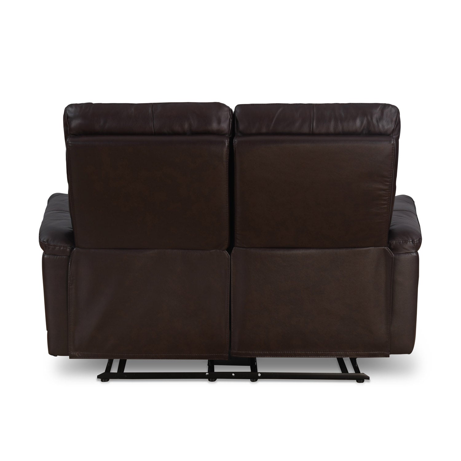 Brandon 2 Seater Manual Recliner (Dark Brown)