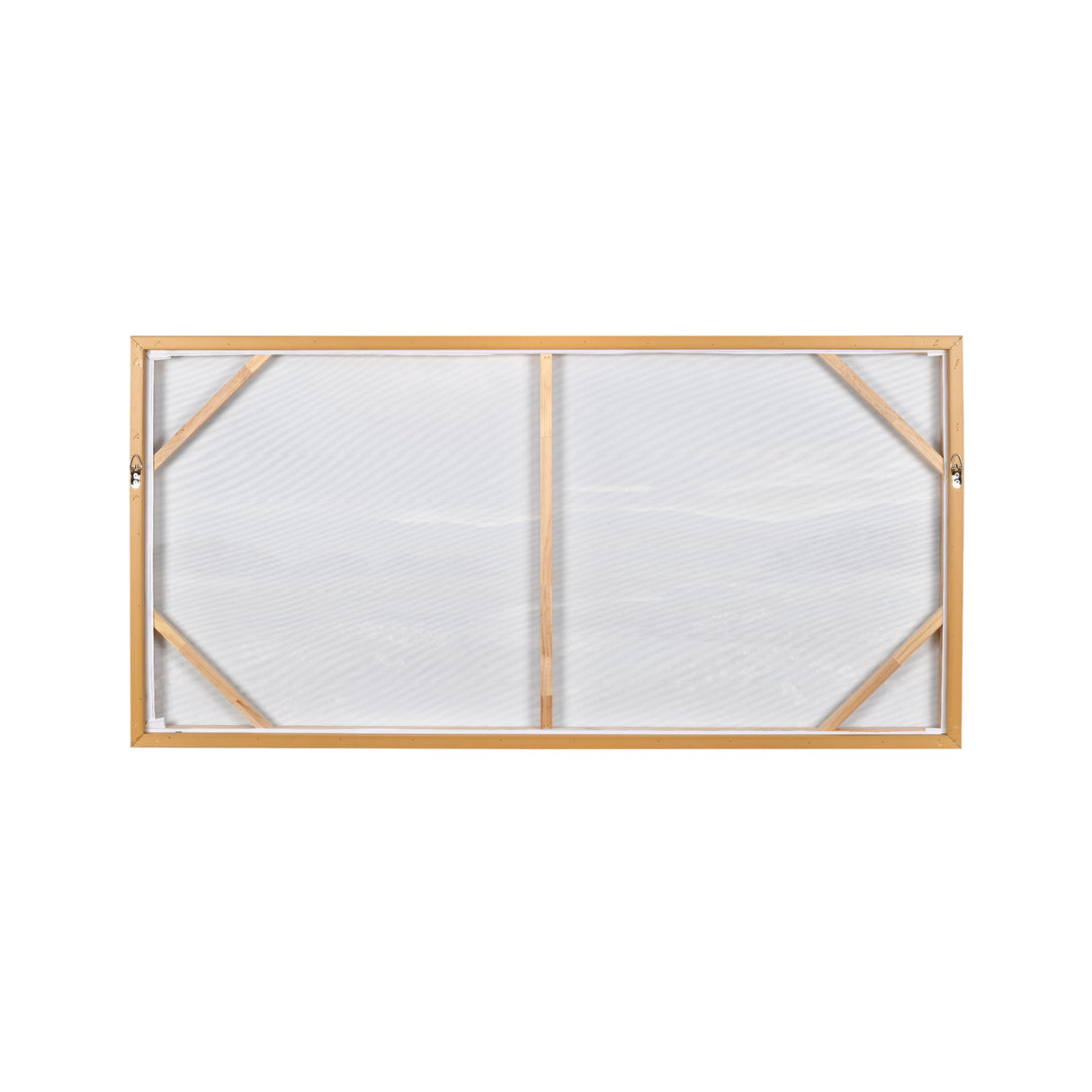 Nature Canvas Wall Painting (Blue & Green)