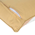 Tufting Arch Cotton Cushion Cover- Beige and Grey