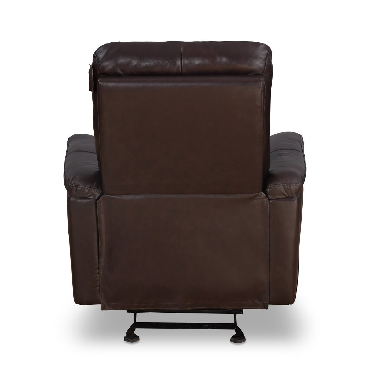 Brandon 1 Seater Manual Rocker Recliner (Dark Brown)