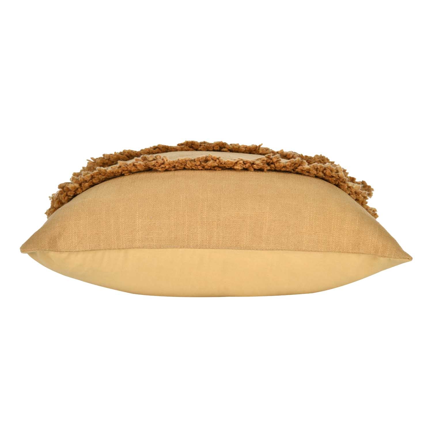 Boho Arch Cotton Cushion Cover- Brown