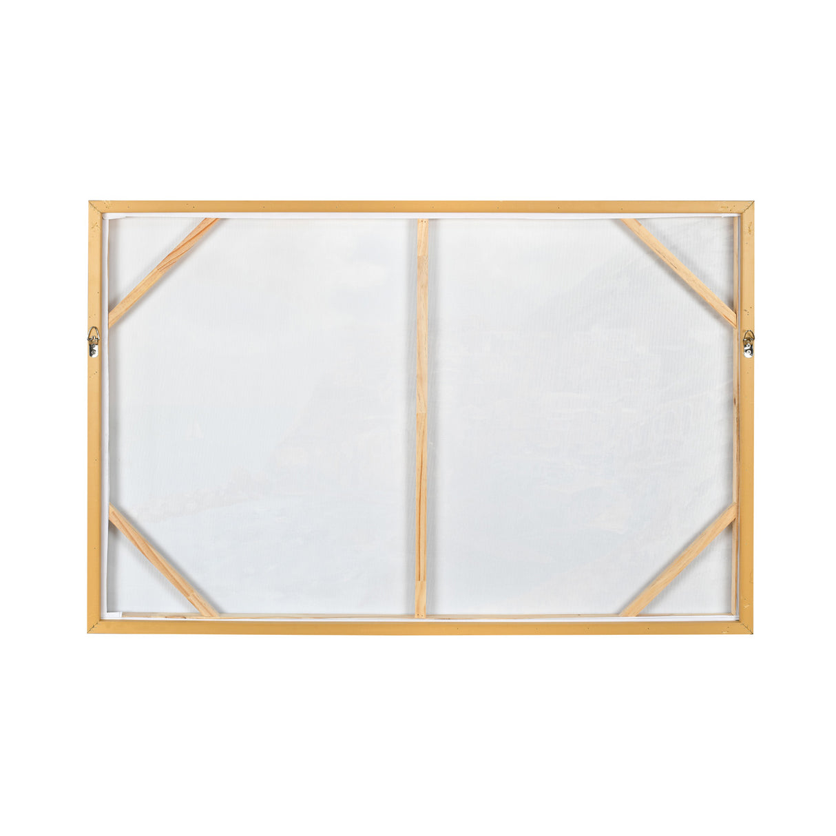 Cinque Terre Island Canvas Wall Painting (Multicolor)