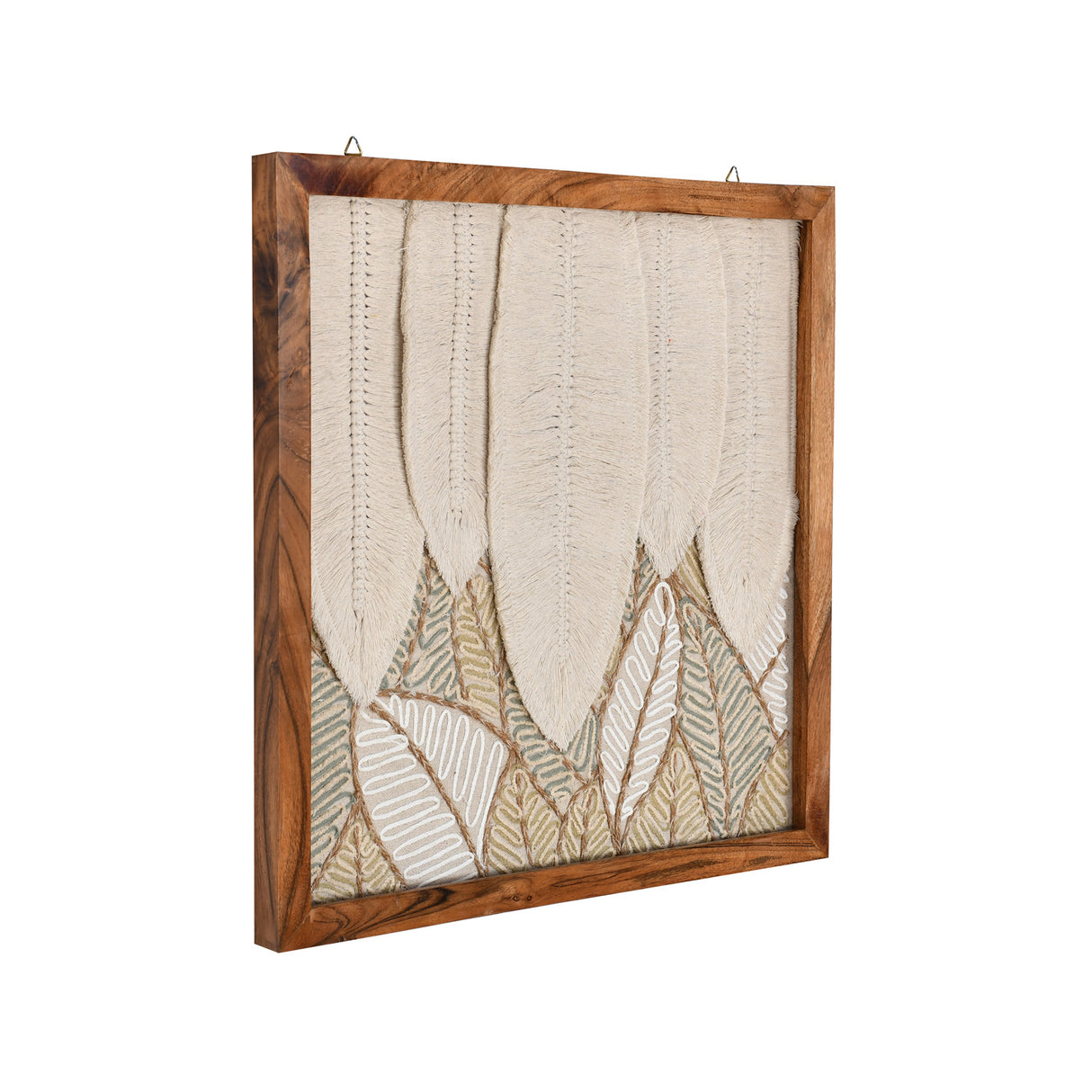 Five Leaves Wall Art (Multicolor)