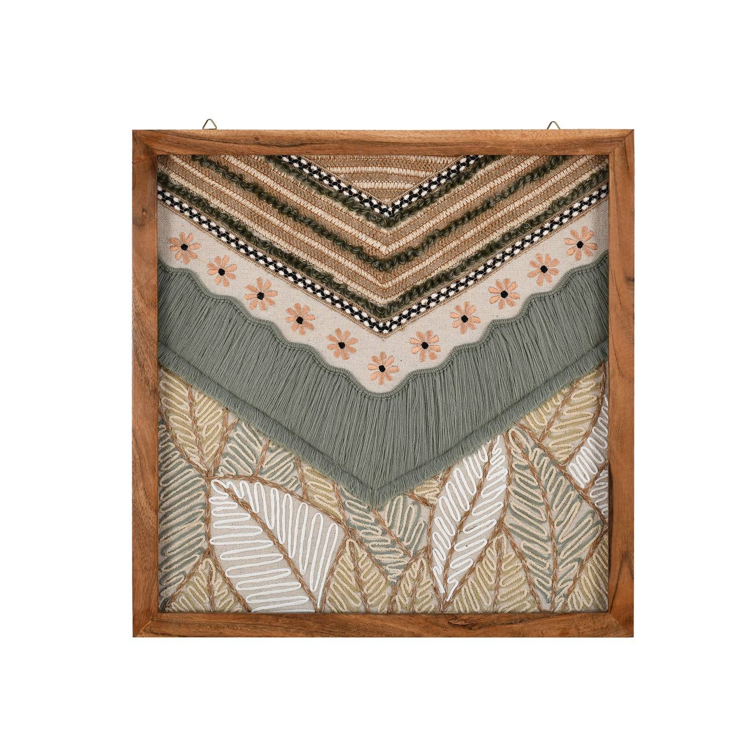 Tropical Boho Wall Art (Multicolor)