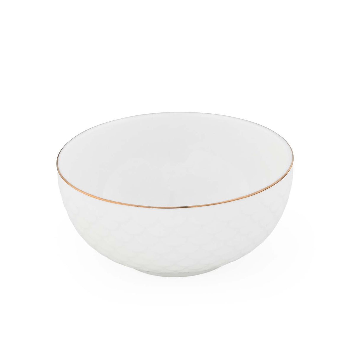 Ripple Porcelain 20 Piece Dinner Set- White