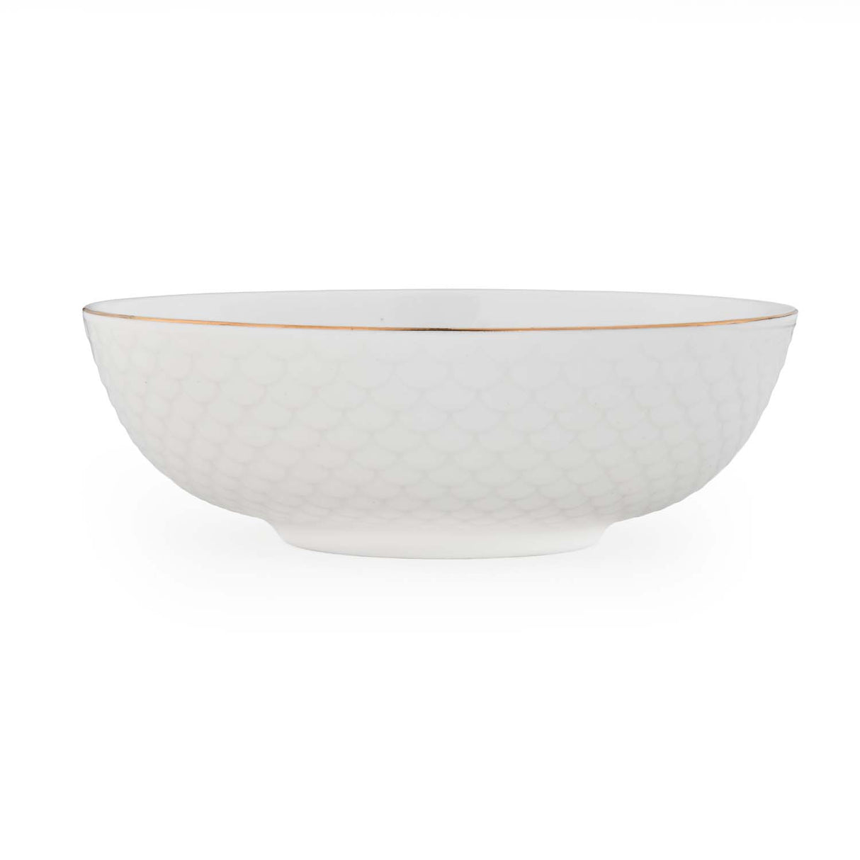 Ripple Porcelain 20 Piece Dinner Set- White