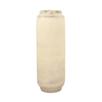 Decorative Tall Floor Oval Vase- White