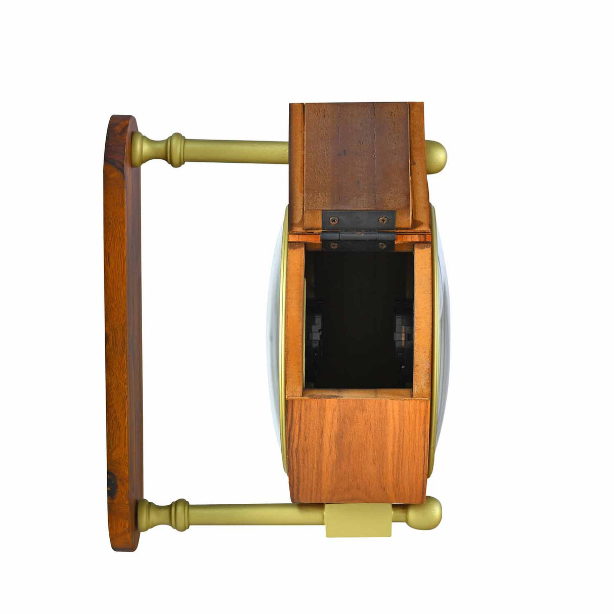 Classic MDF Station Clock (Brown)