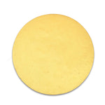 Leaf Beaded Round Polyester Table Placemat- Gold