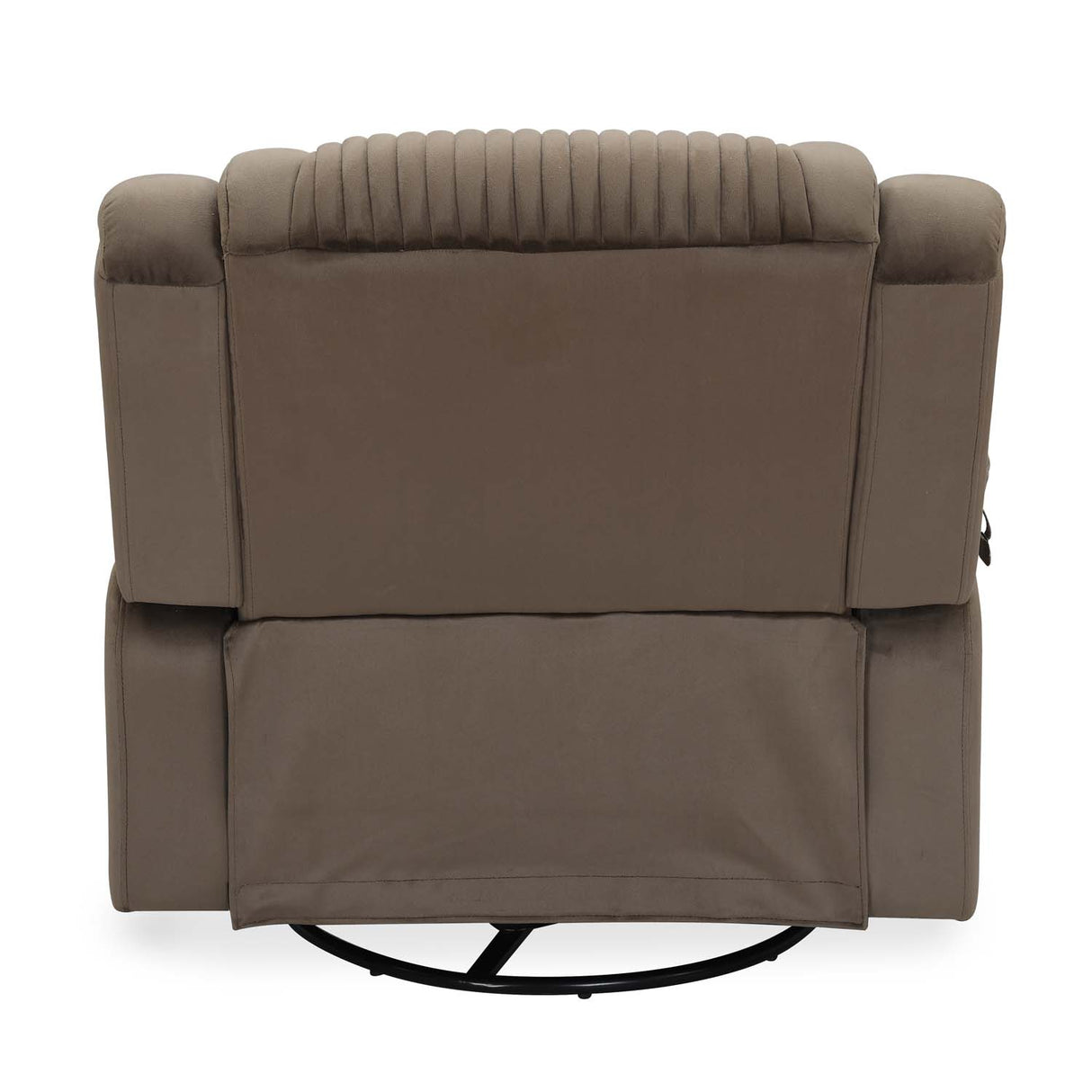 Quito 1 Seater Manual Recliner Sofa- Brown
