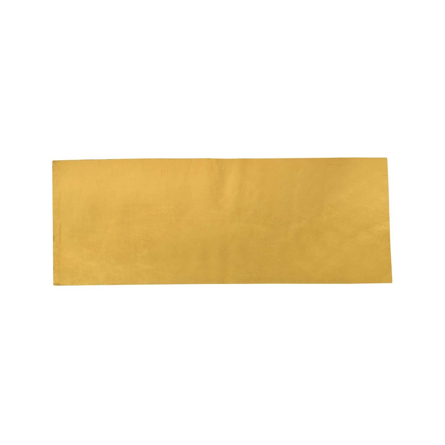 Leaf Beaded Polyester Table Runner Small- Gold