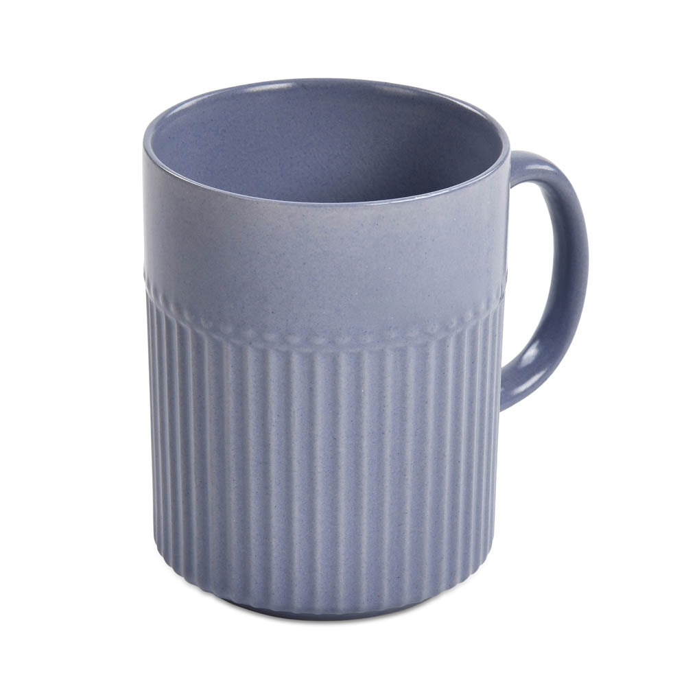 Porcelain Milk Mug- Blue Matt