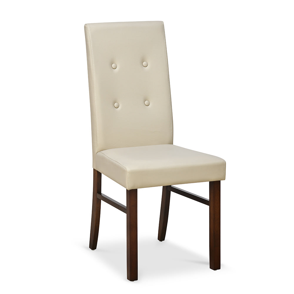 Roxbury 4 Seater Dininng Chair (Oak) in white background 1