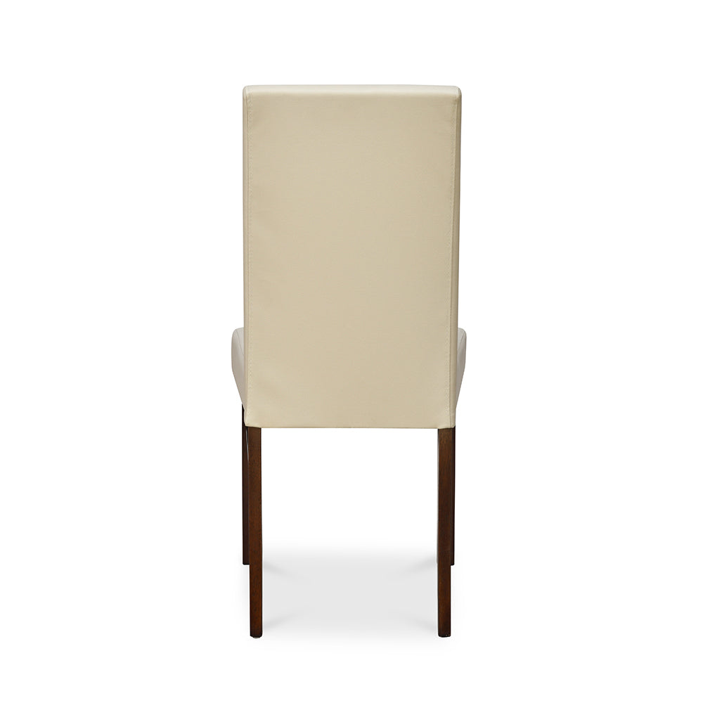 Angled back view of Roxbury 4 Seater Dininng Chair (Oak) 1