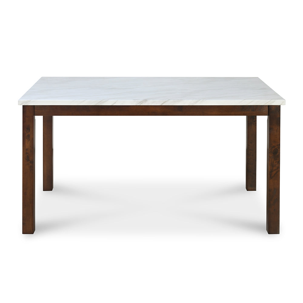 Front View of Roxbury 4 Seater Dining Table (Oak) 1