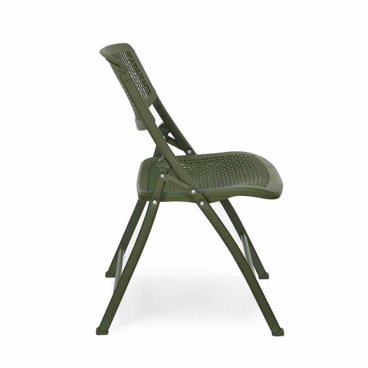 Aero Metal Folding Chair- Green