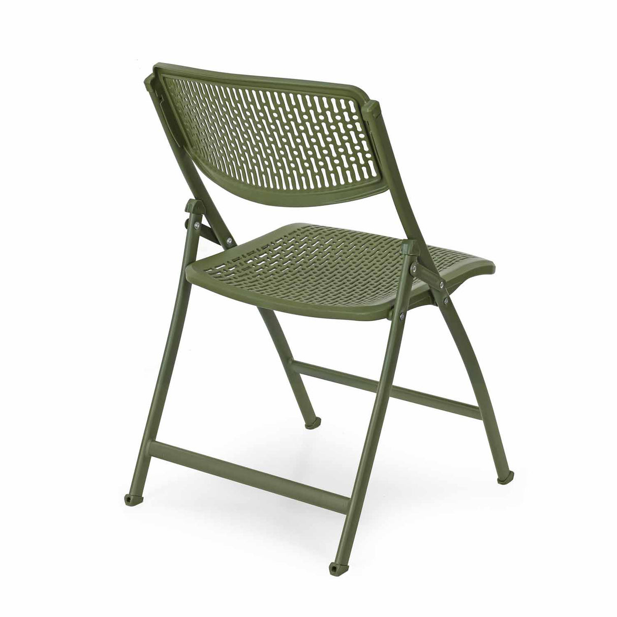 Aero Metal Folding Chair- Green