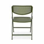 Aero Metal Folding Chair- Green