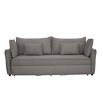 Aveo 3 Seater Sofa Cum Bed (Grey)