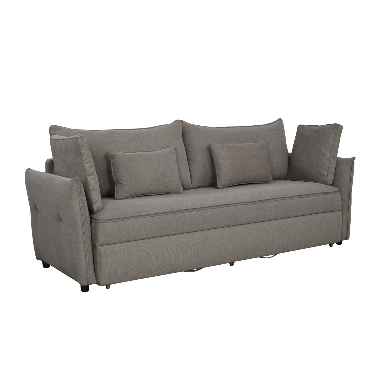 Aveo 3 Seater Sofa Cum Bed (Grey)