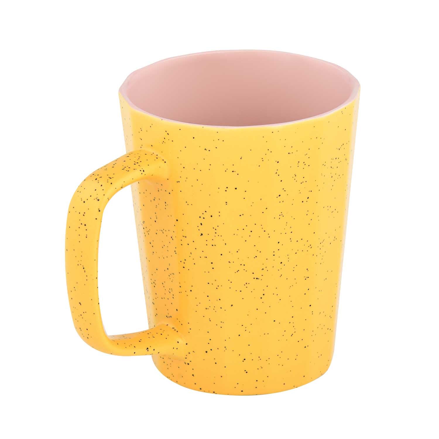 Porcelain Milk Mug- Mustard