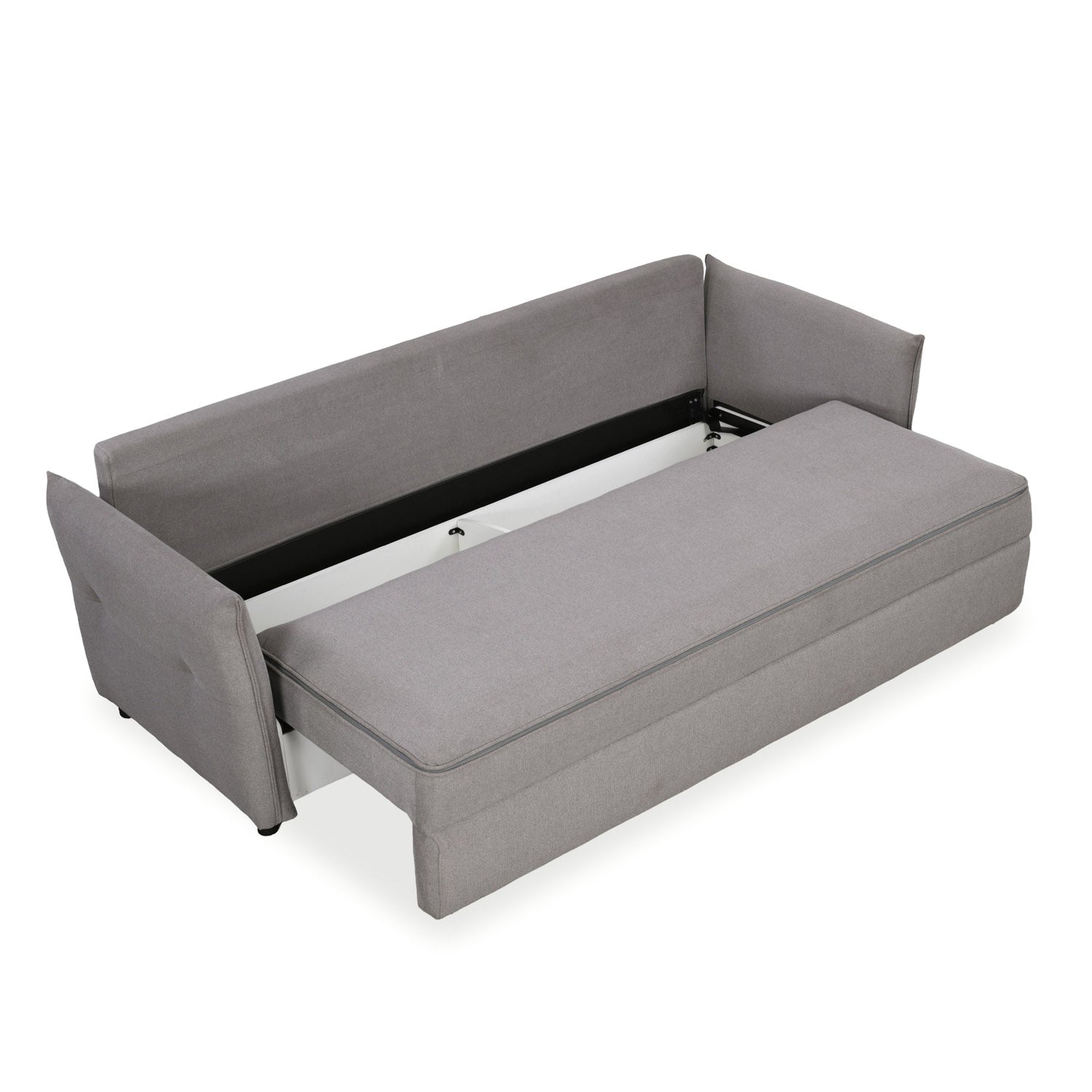 Aveo 3 Seater Sofa Cum Bed (Grey)