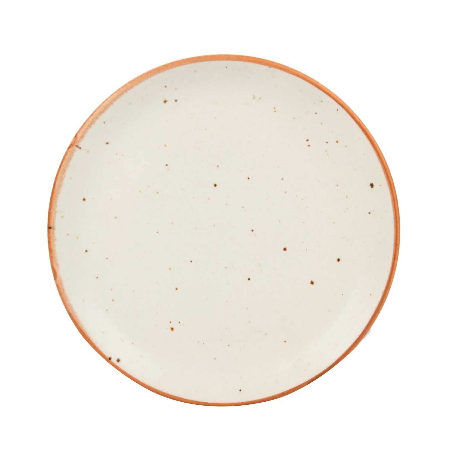 Stoneware Quarter Plate 7 Inch- Cream