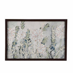 Tropical Embroidered Wall Art (Beige)